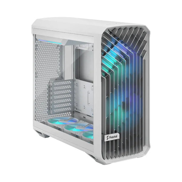 Fractal Design Torrent RGB Light Tint Case White (3x 140mm RGB Fans Included) - Anigma